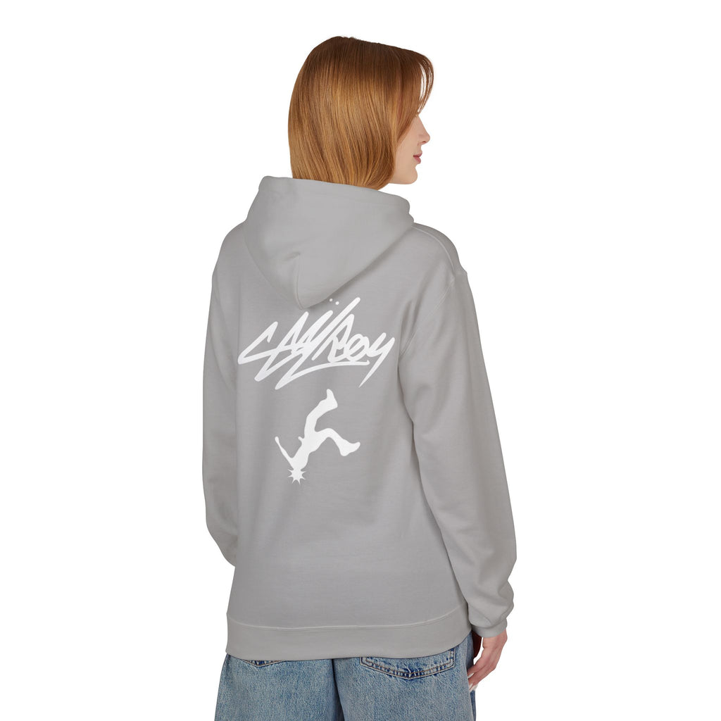 Skateboy Graphic Hoodie — Retro Skate Silhouette Pullover