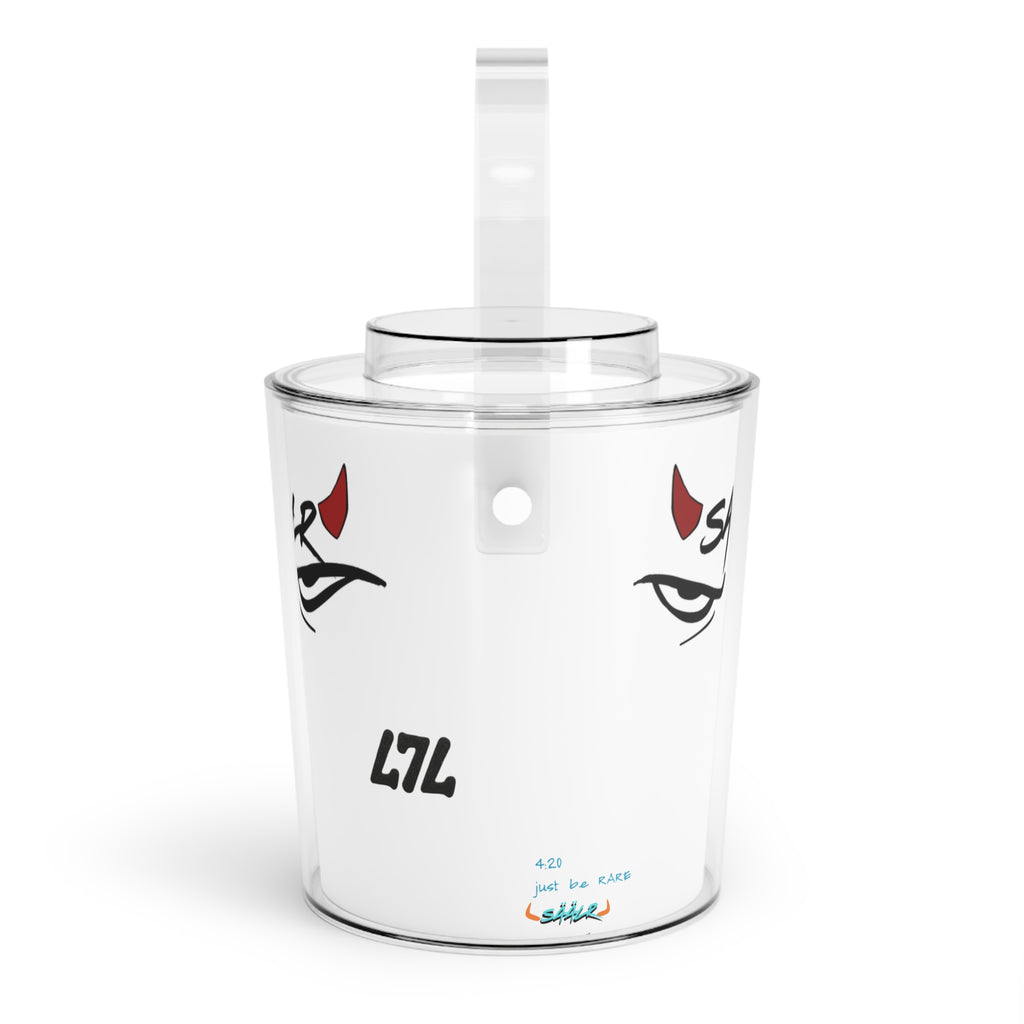 SAALR Ice Bucket with Tongs