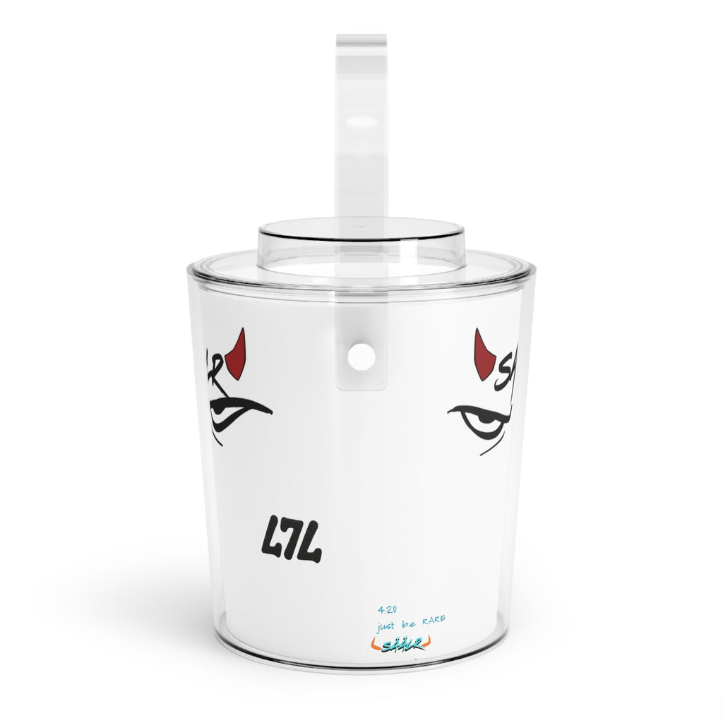 SAALR Ice Bucket with Tongs