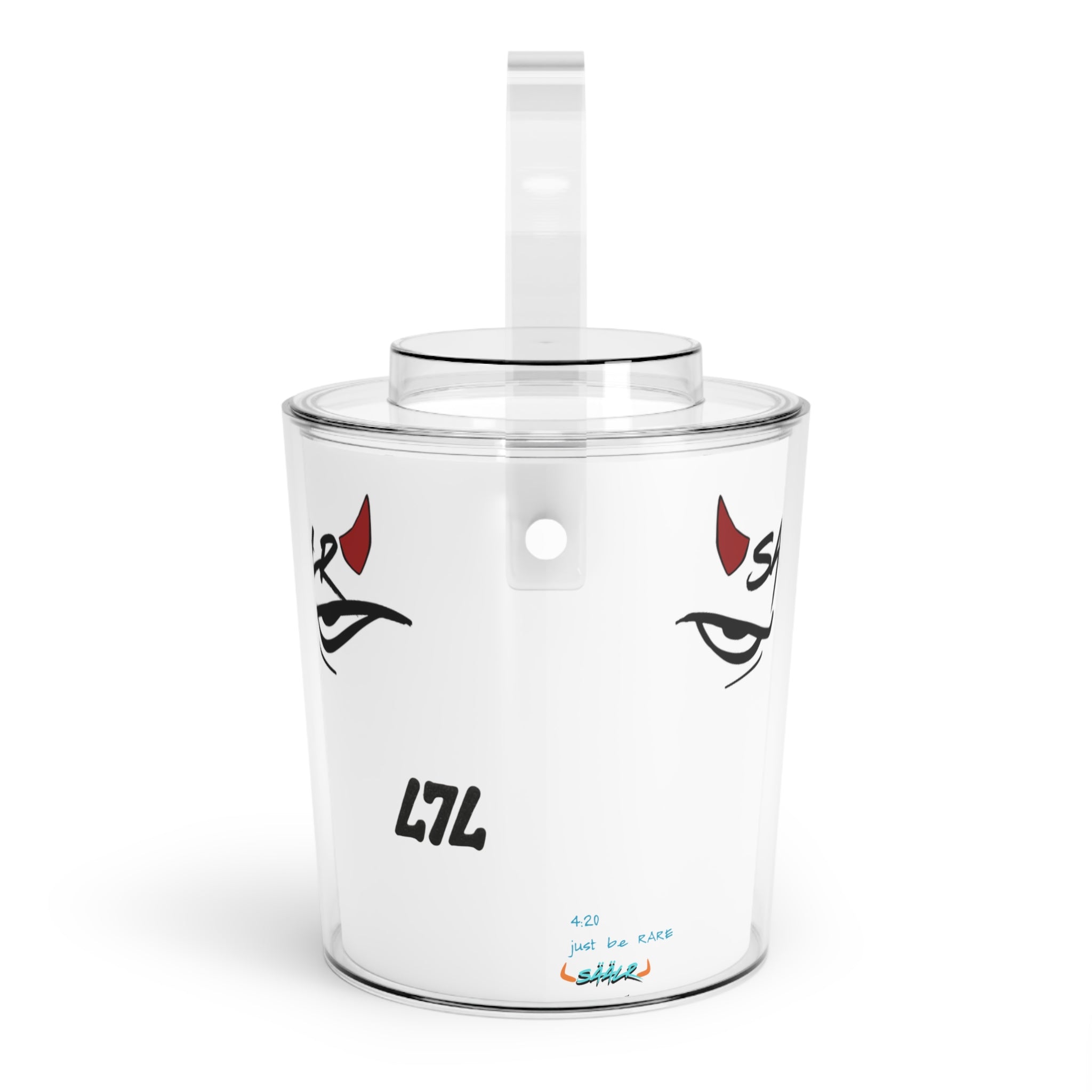 SAALR Ice Bucket with Tongs