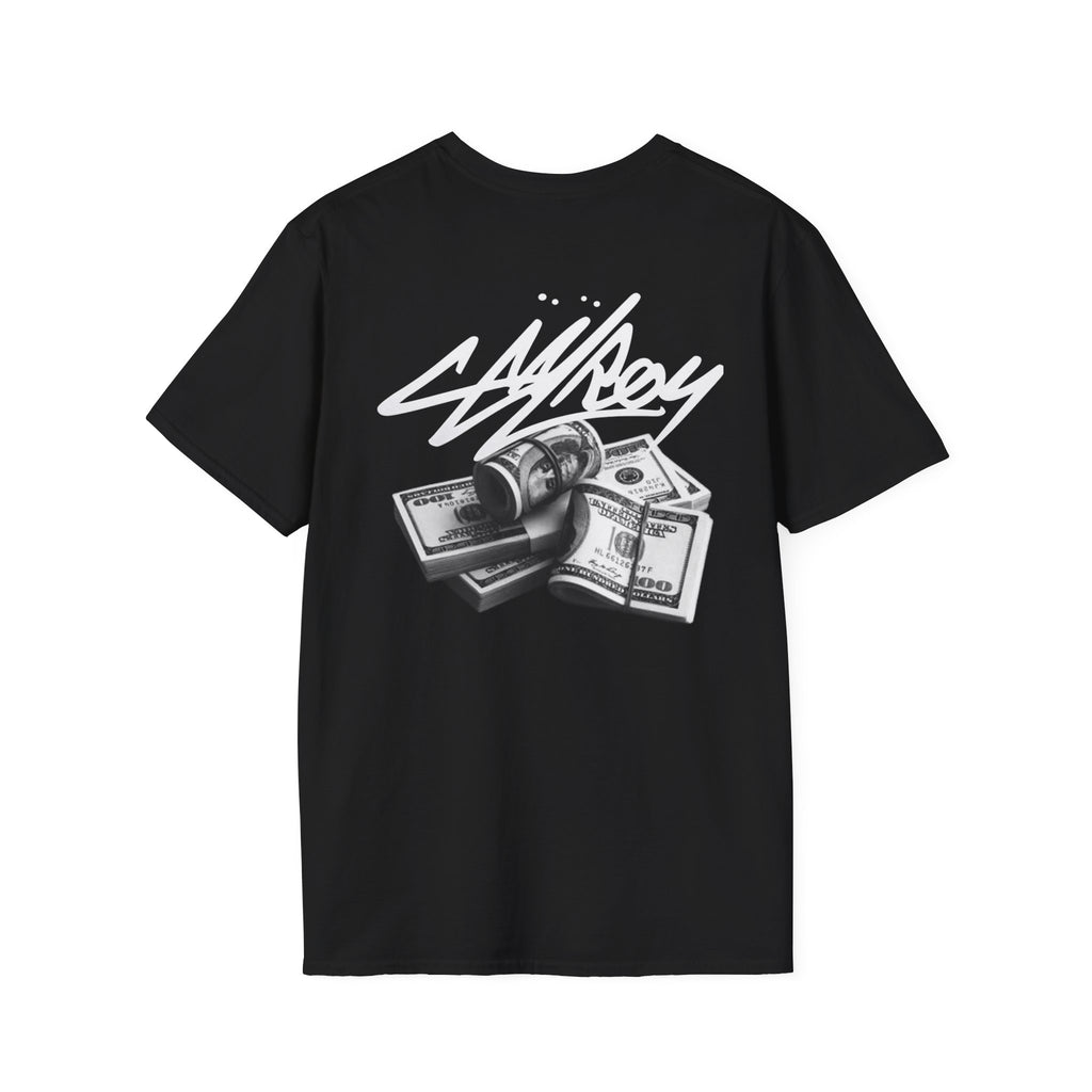Money Stack Graphic T-Shirt — Urban Streetwear Tee with Cash Illustration